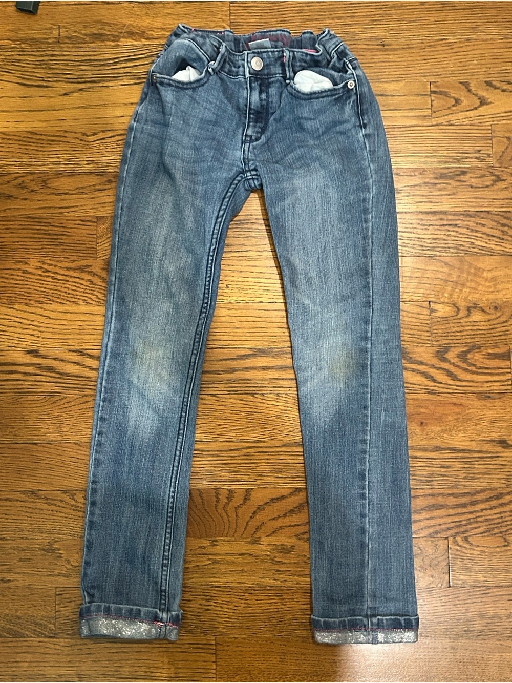 Gymboree Girls' Faded Blue Slim skinny Jeans